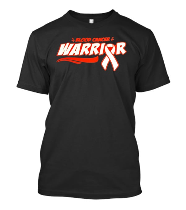 Blood Cancer Warrior Awareness Ribbon Strength Empowerment T-Shirt