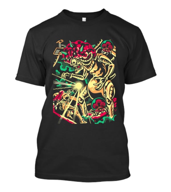 Arace Rampage Energetic Monster Battle Explosion T-Shirt
