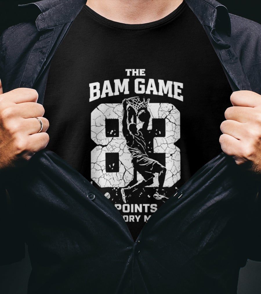 Bam Adebayo Miami Heat The Bam Game 83 Points History Made T-Shirt
