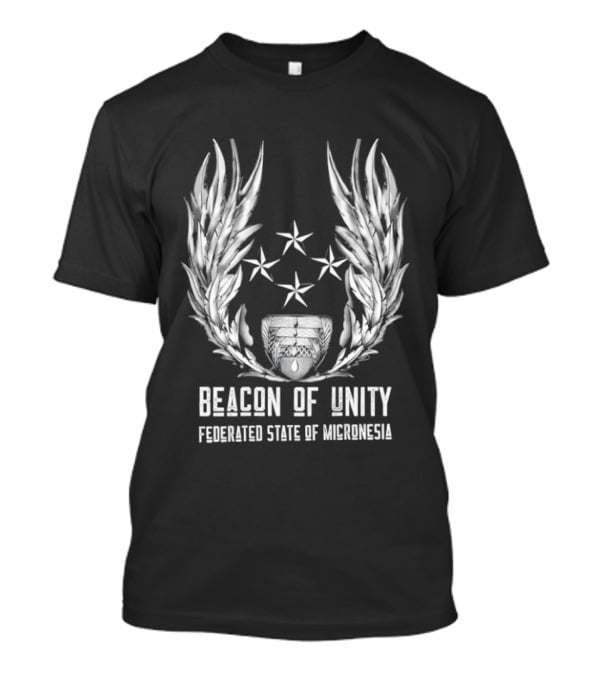 Beacon Of Unity Federated State Of Micronesia Four Stars Laurel T-Shirt
