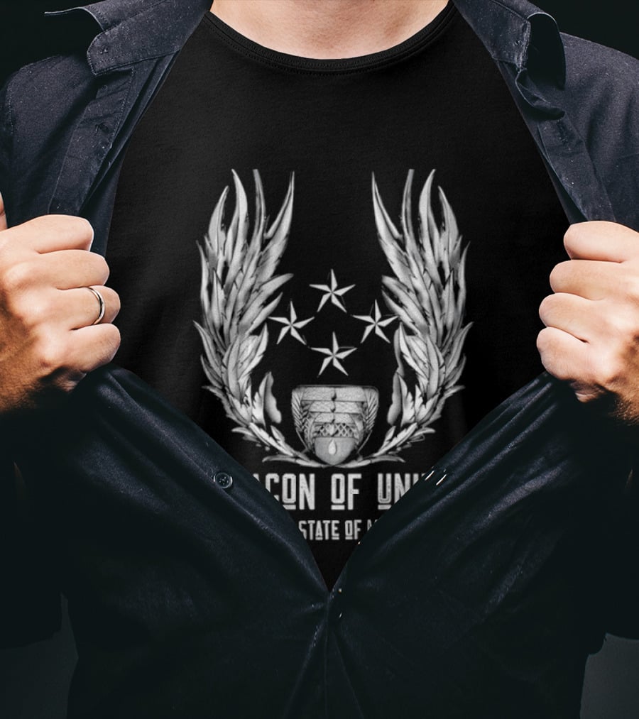 Beacon Of Unity Federated State Of Micronesia Four Stars Laurel T-Shirt