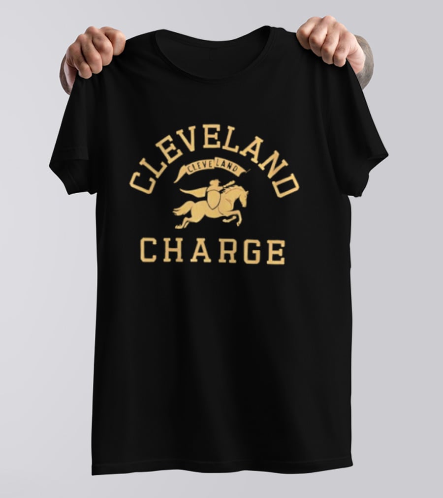 Cleveland Charge Knight Horseback Riding Cavalry Team T-Shirt