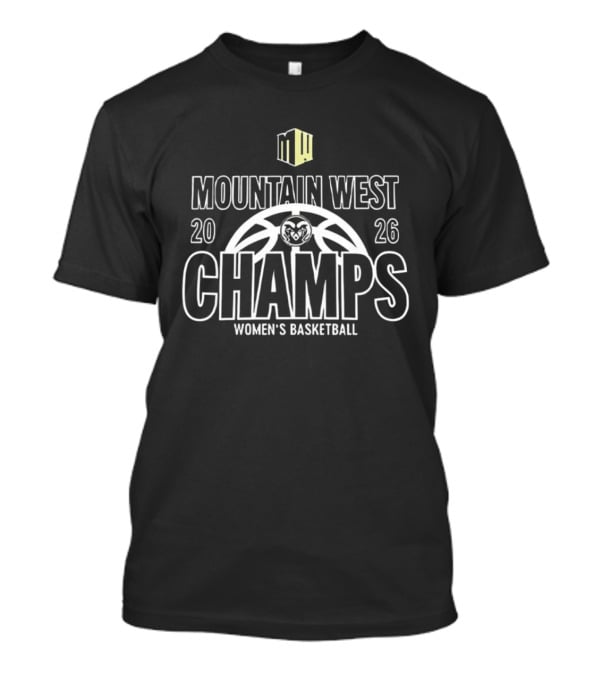 Mountain West 2026 Champs Women's Basketball T-Shirt