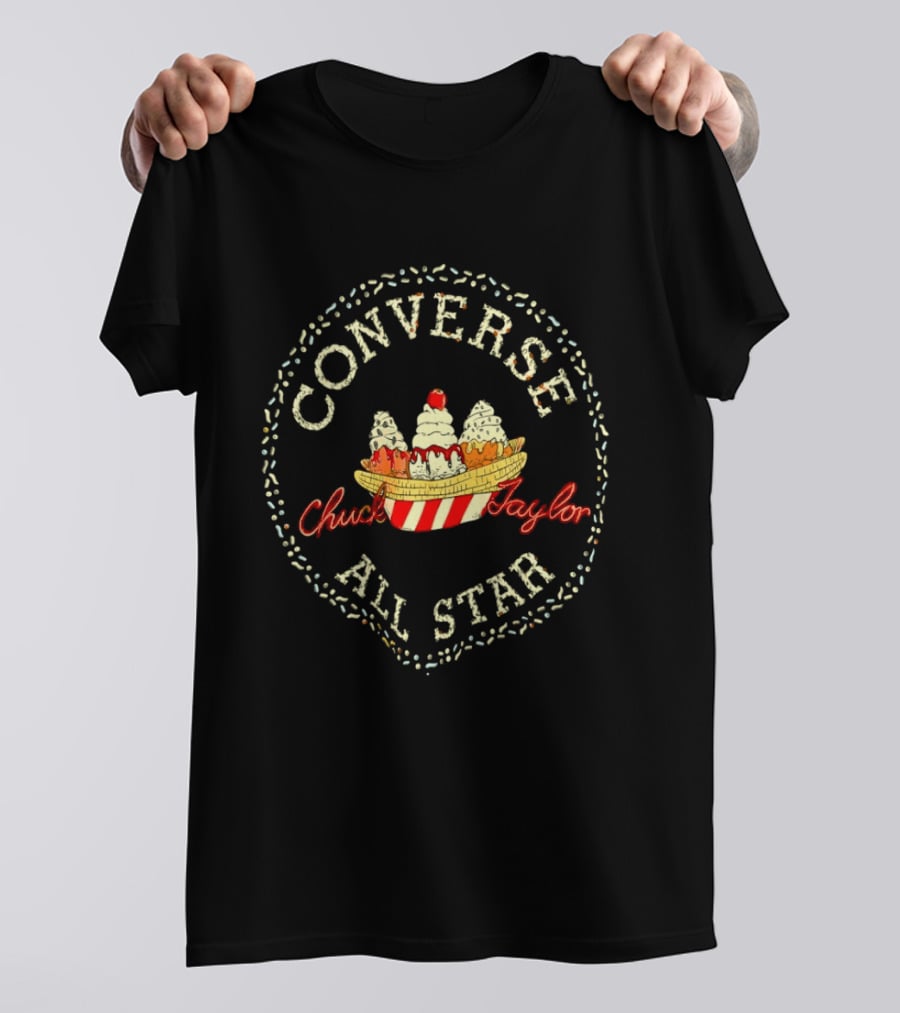 Converse All Star Chuck Taylor Ice Cream Sundae T-Shirt
