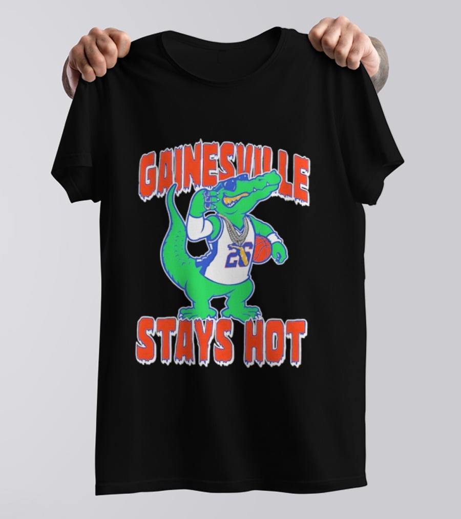 Gainesville Stays Hot Florida Gator Basketball 26 Sunglasses T-Shirt