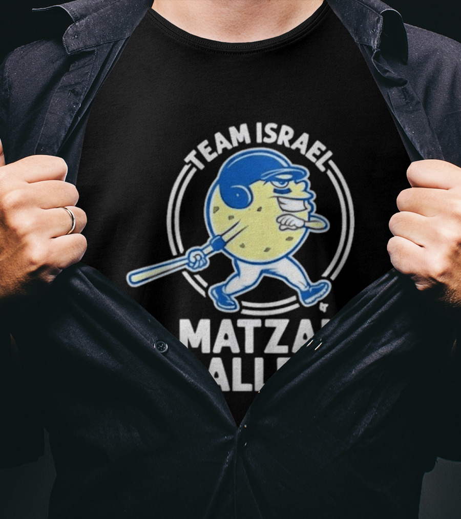 Team Israel Matzah Ballers Garrett Stubbs T-Shirt