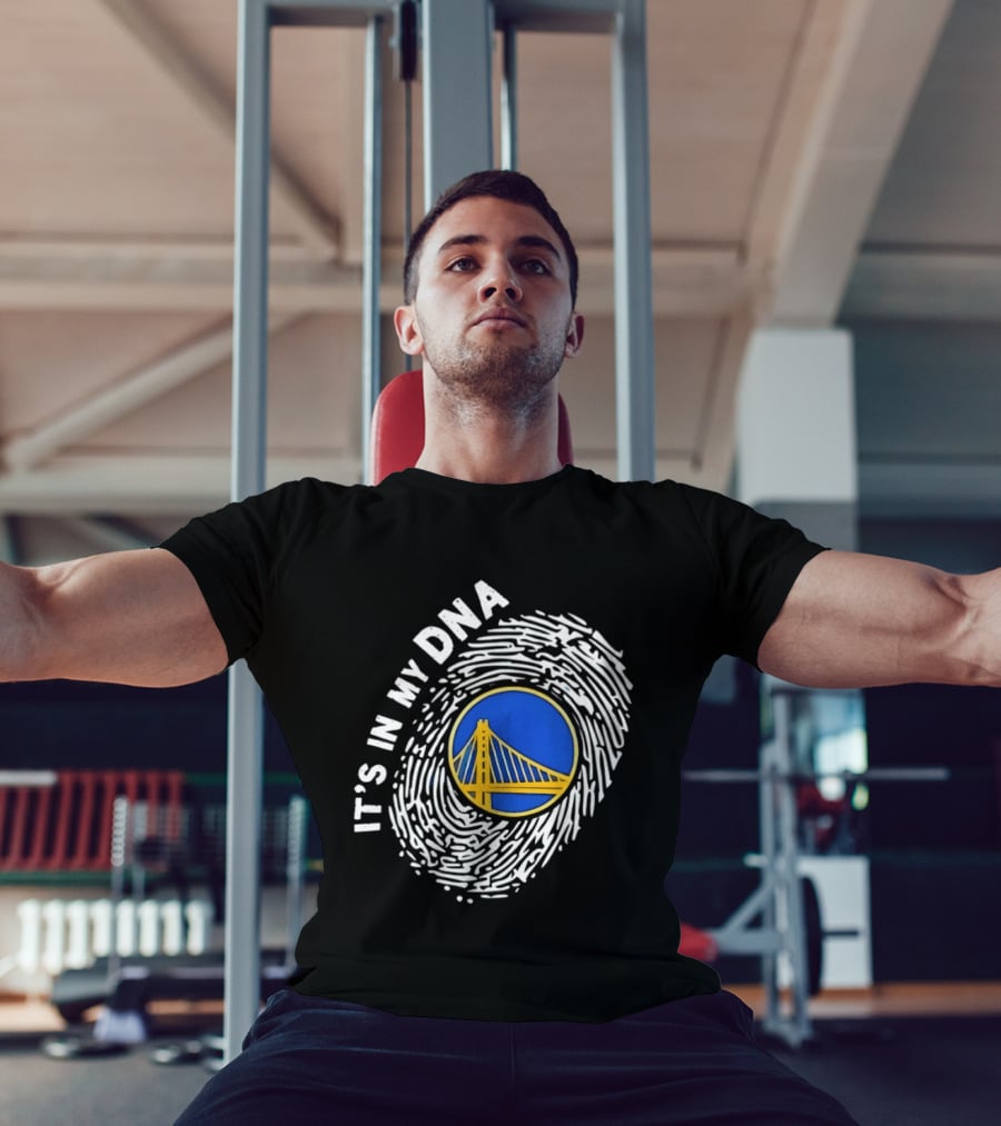 Golden State Warriors It's In My DNA Fingerprint Basketball T-Shirt