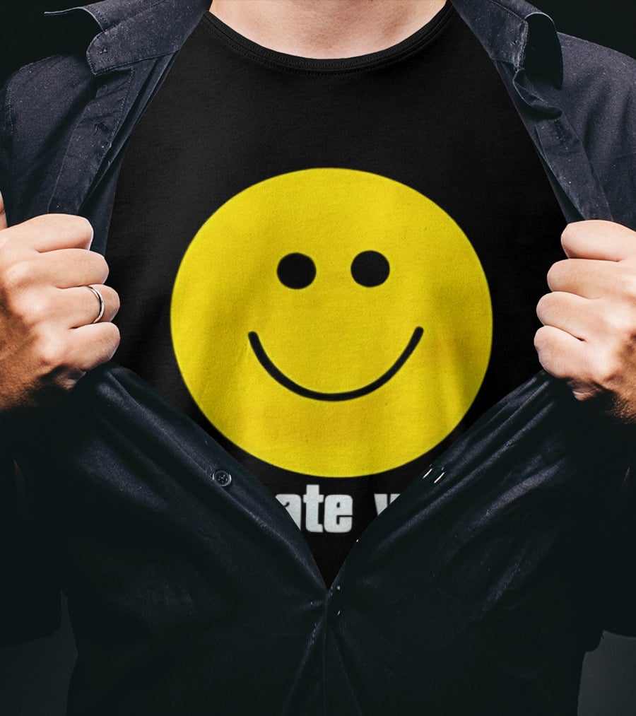 Harry I Hate You Smiley Face T-Shirt