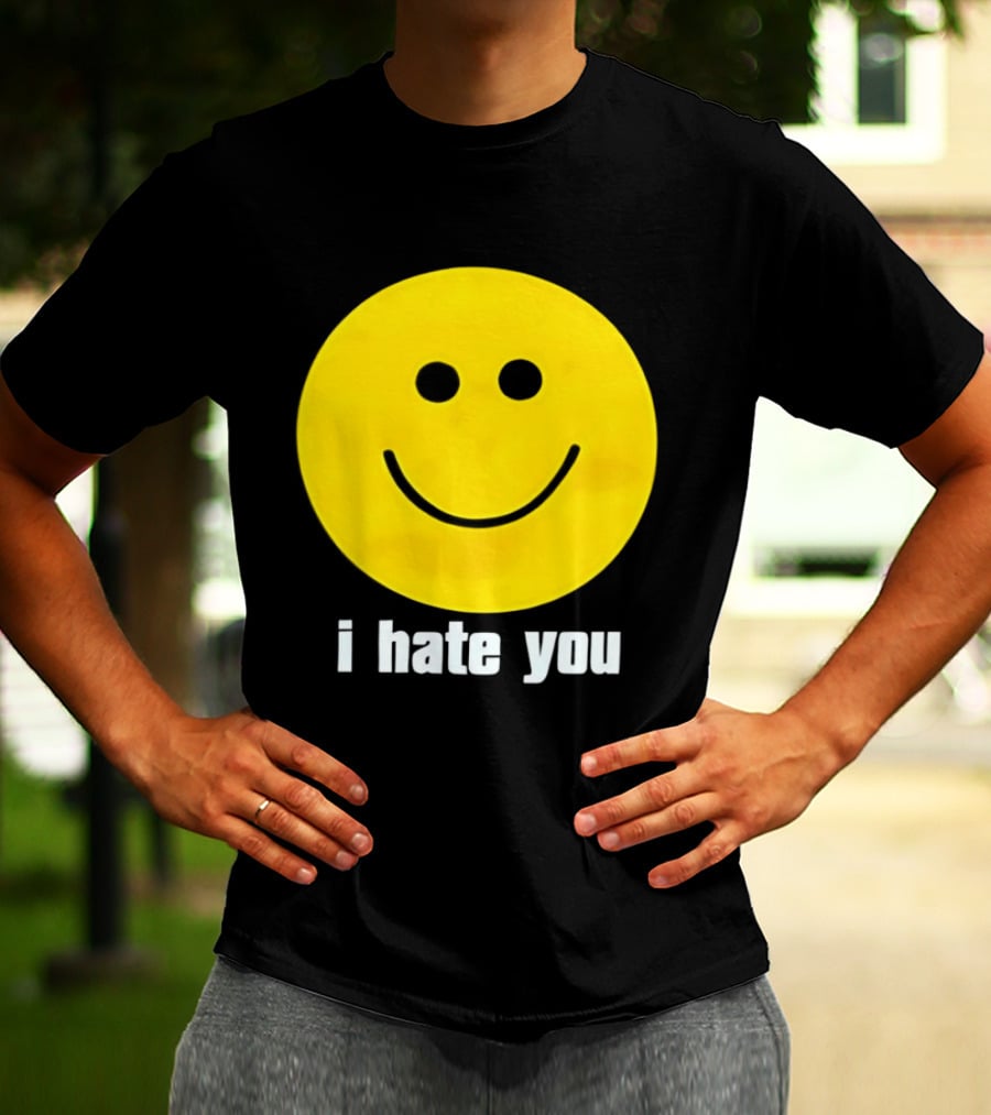 Harry I Hate You Smiley Face T-Shirt