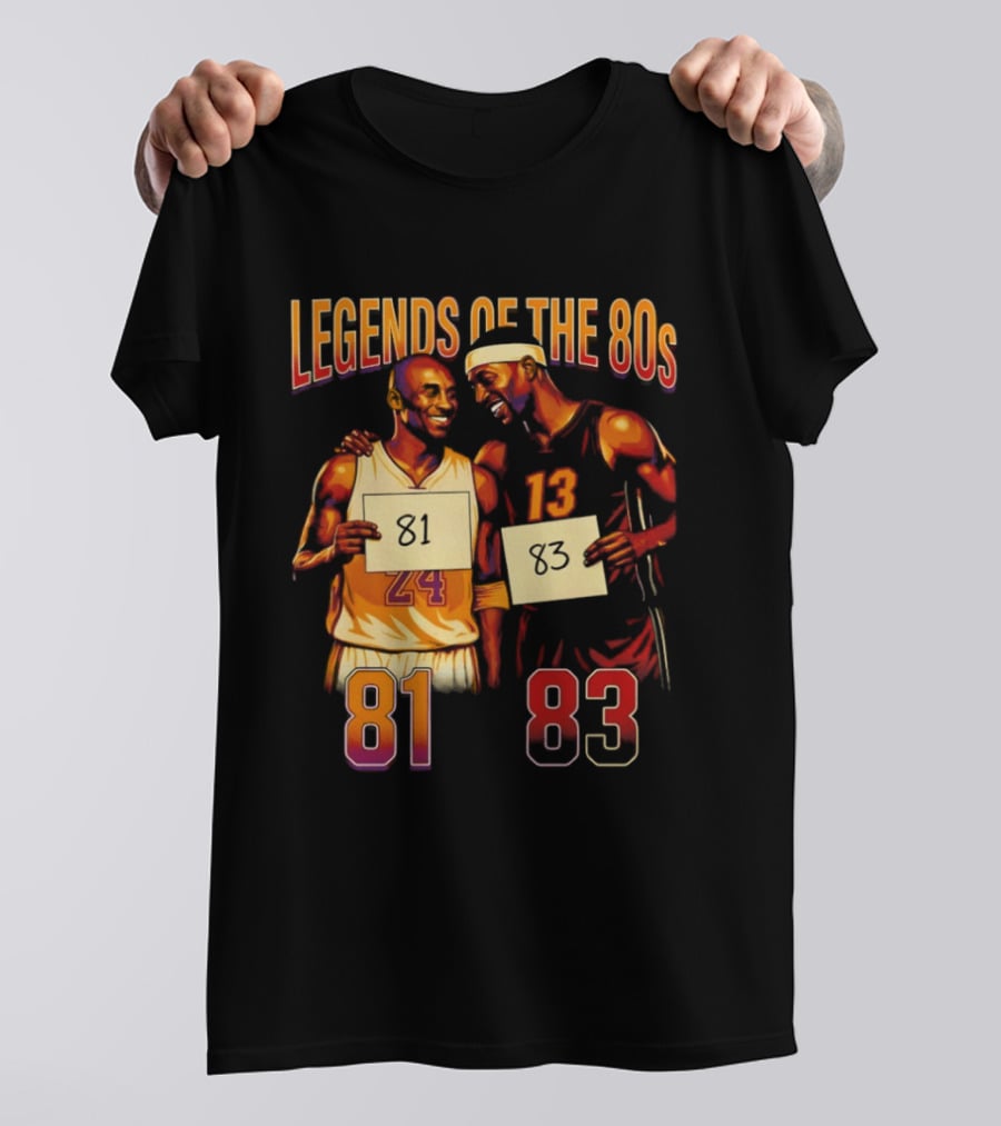 Legends Of The 80s 81 83 T-Shirt