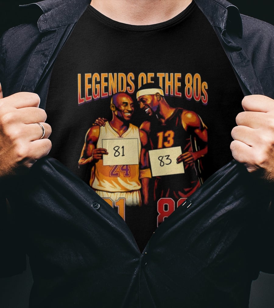 Legends Of The 80s 81 83 T-Shirt
