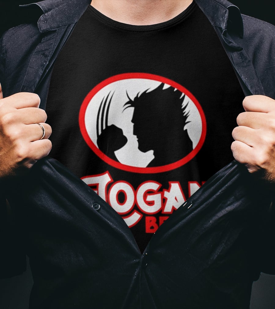 Logan Berry Marvel Wolverine Silhouette Claw T-Shirt