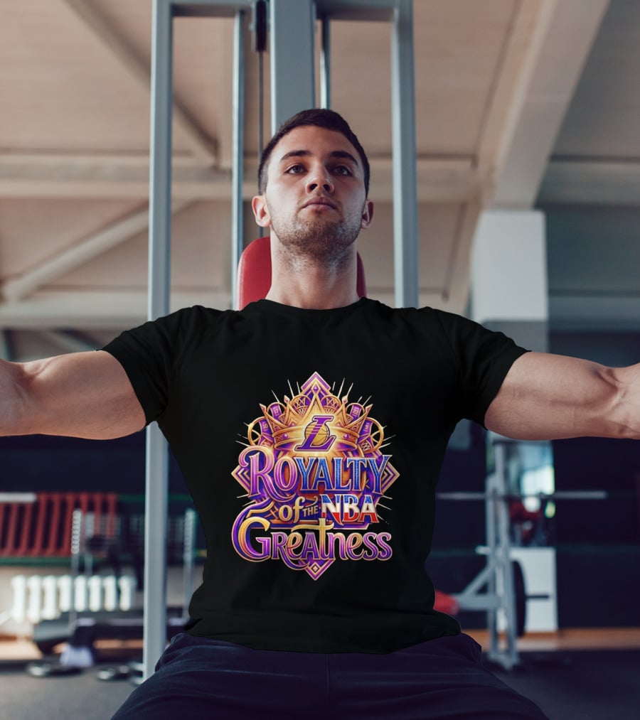 Los Angeles Lakers L Royalty Of The NBA Greatness T-Shirt