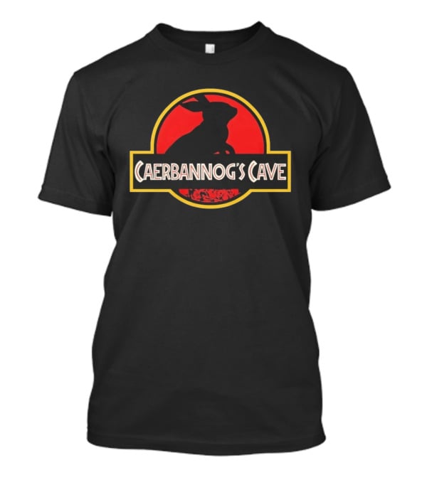 Monty Python And The Holy Grail Caerbannog's Cave Jurassic T-Shirt