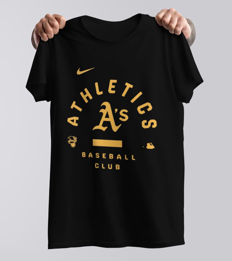 Athletics A's Nike Club Oakland Baseball T-Shirt