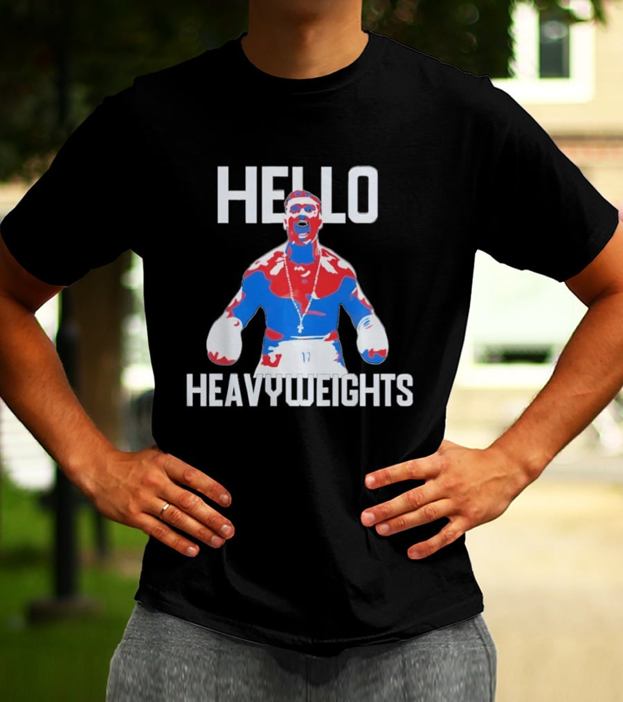 Oleksandr Usyk Hello Heavyweights UFC Bold Fighter T-Shirt