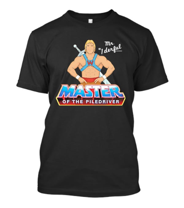 Master Of The Piledriver Mr. Wonderful Paul Orndorff Wrestling T-Shirt
