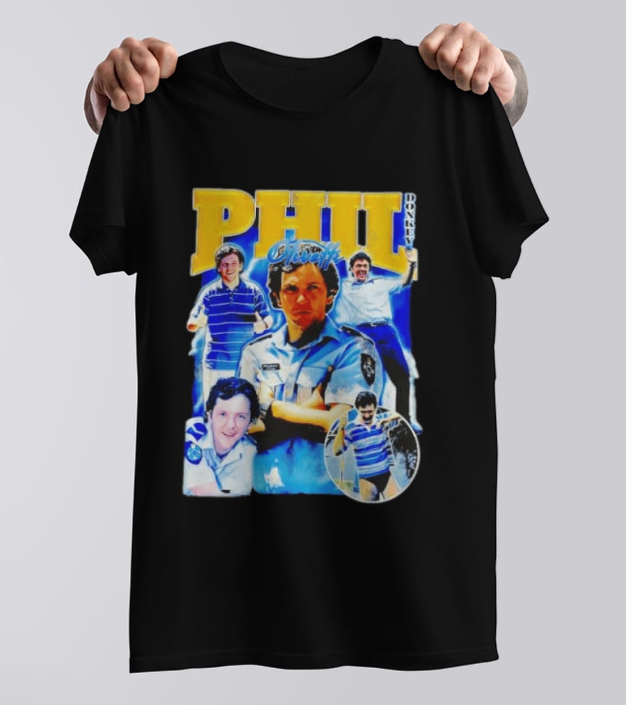 PHIL Olivetti We Can Be Heroes Australia Mockumentary Series T-Shirt