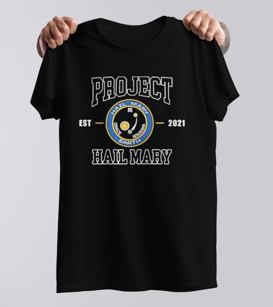 Project Hail Mary Earth Est 2021 Science T-Shirt