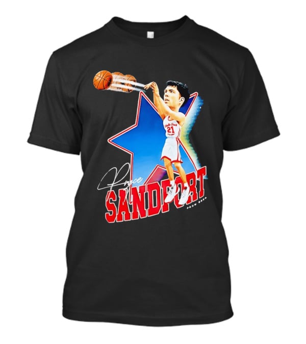 Pryce Sandfort Nebraska Cornhuskers Basketball Star Player 21 T-Shirt