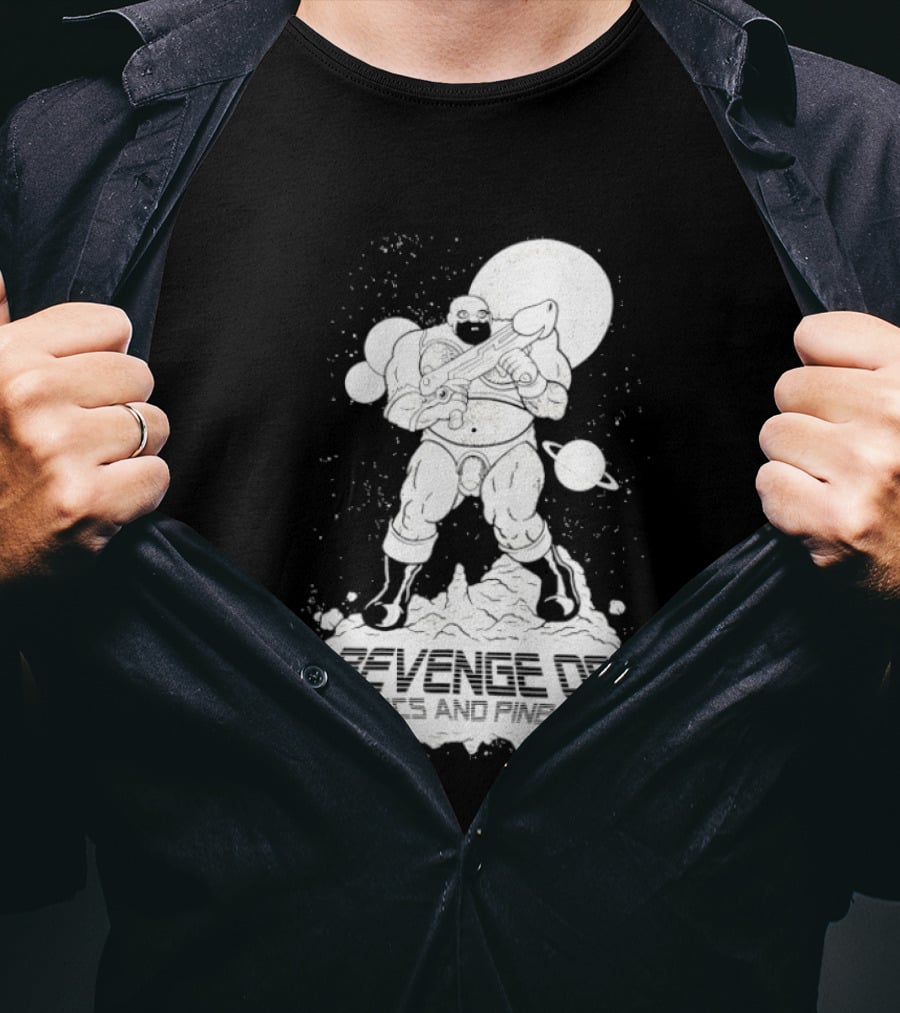 Revenge Of Comics And Pinball Spacesuit Cosmic Warrior Planet Battle T-Shirt