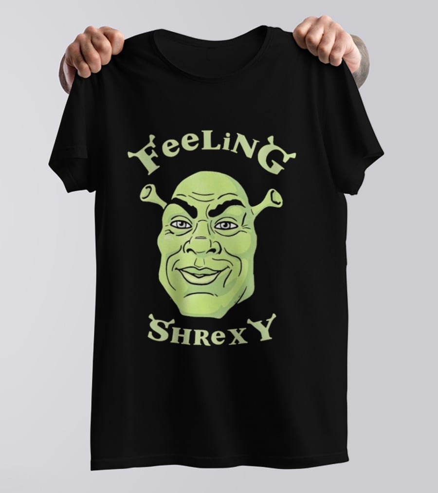 Feeling Shrexy Shrek Face T-Shirt