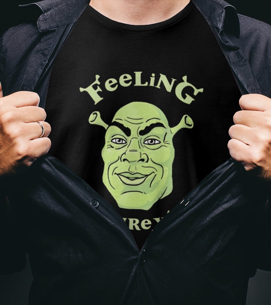 Feeling Shrexy Shrek Face T-Shirt