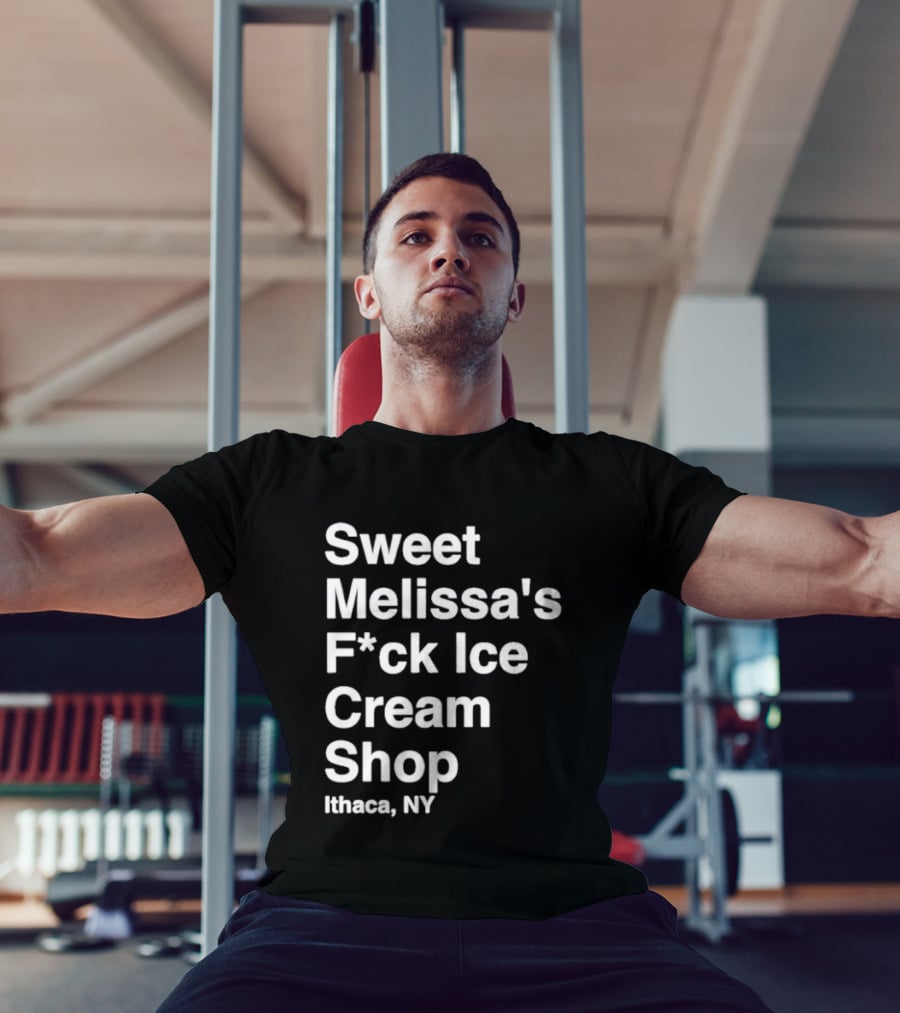 Sweet Melissa's F*ck Ice Cream Shop Ithaca NY T-Shirt