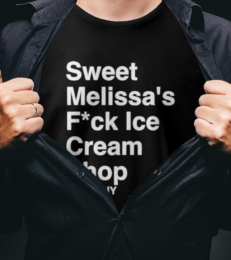 Sweet Melissa's F*ck Ice Cream Shop Ithaca NY T-Shirt