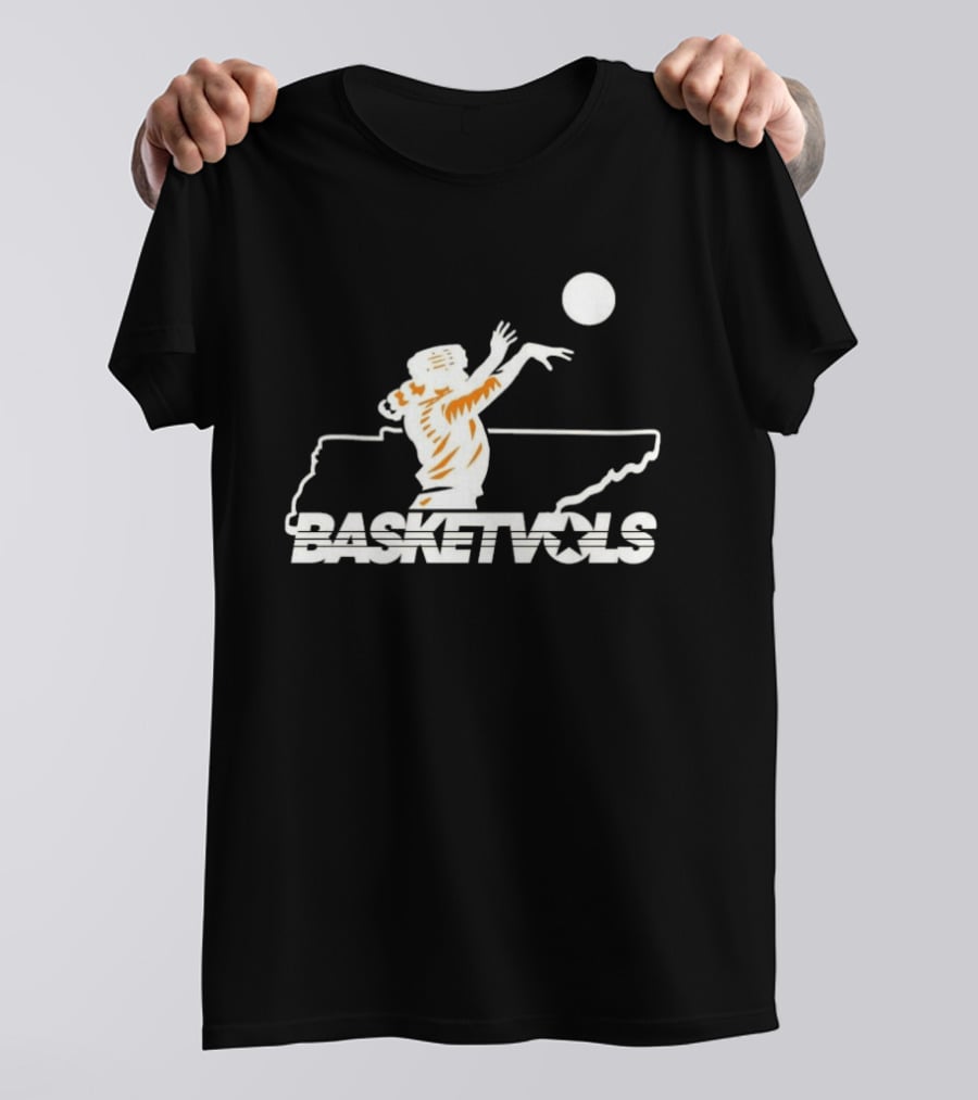 Tennessee Basketvols Jumpshot Basketball T-Shirt