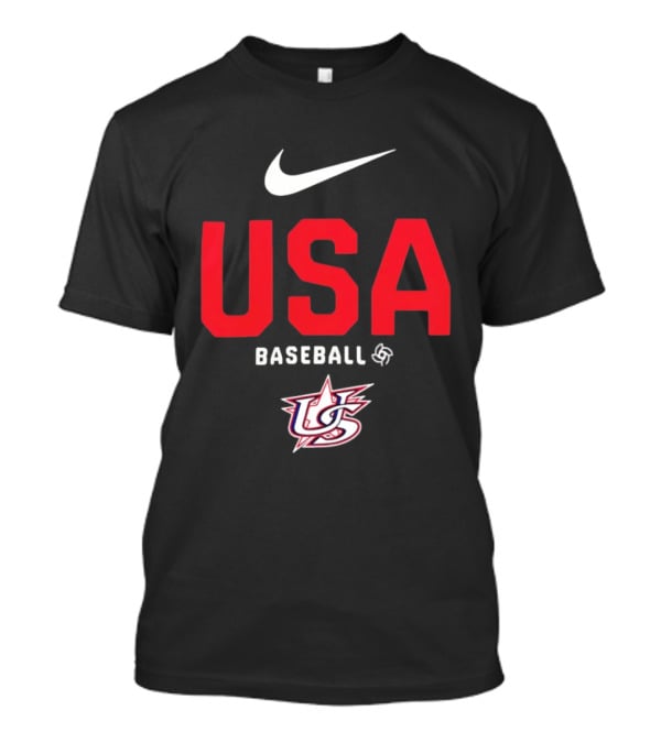 USA Baseball Nike Logo Team USA Sports Fan T-Shirt