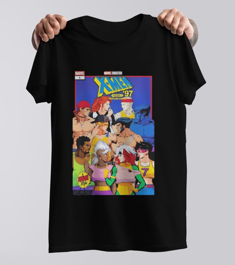 X Men 97 Season 2 Prelude Comic Issue 1 A Mutant Milestone Marvel Animation T-Shirt
