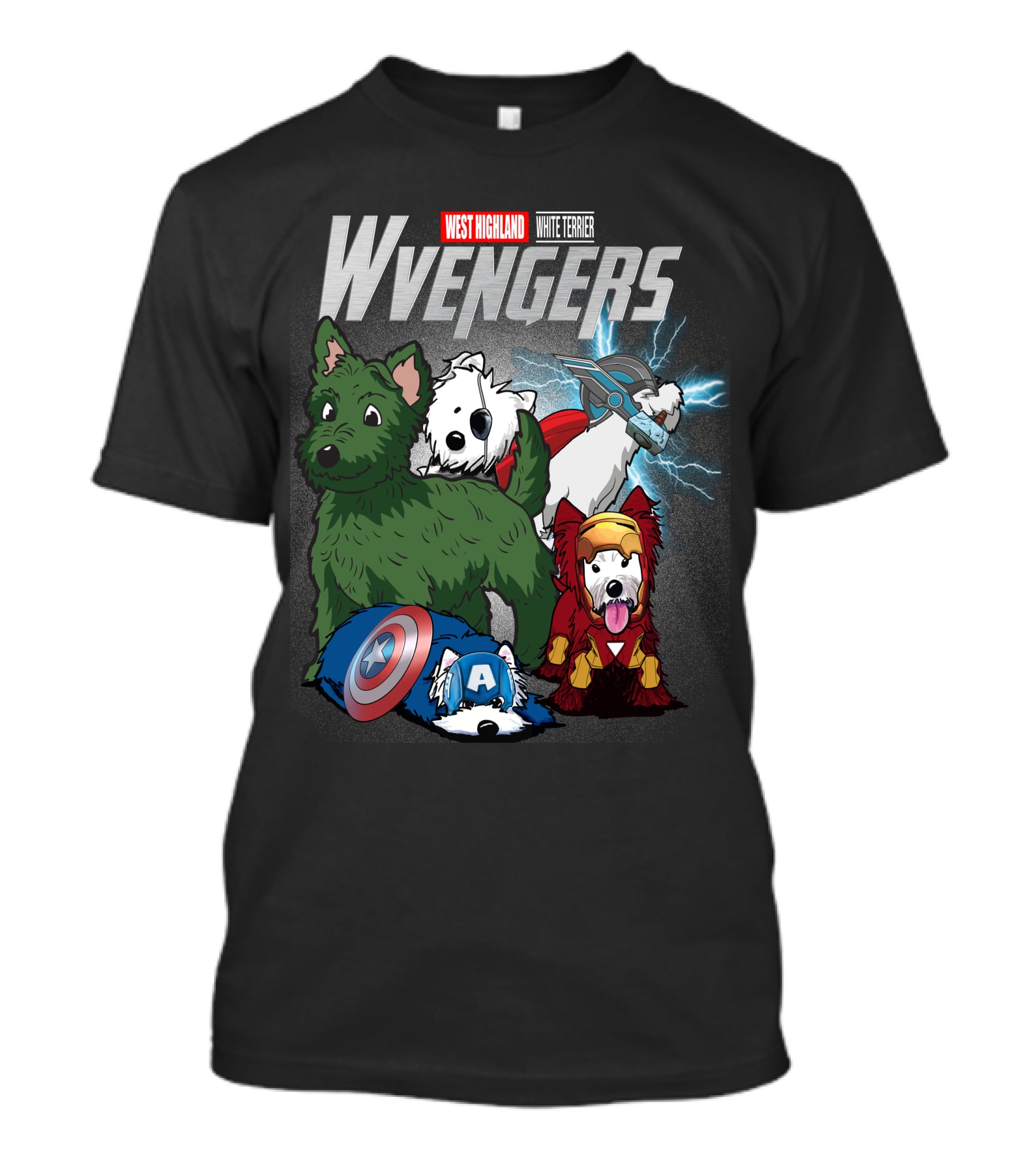 West Highland White Terrier Wvengers T-Shirt