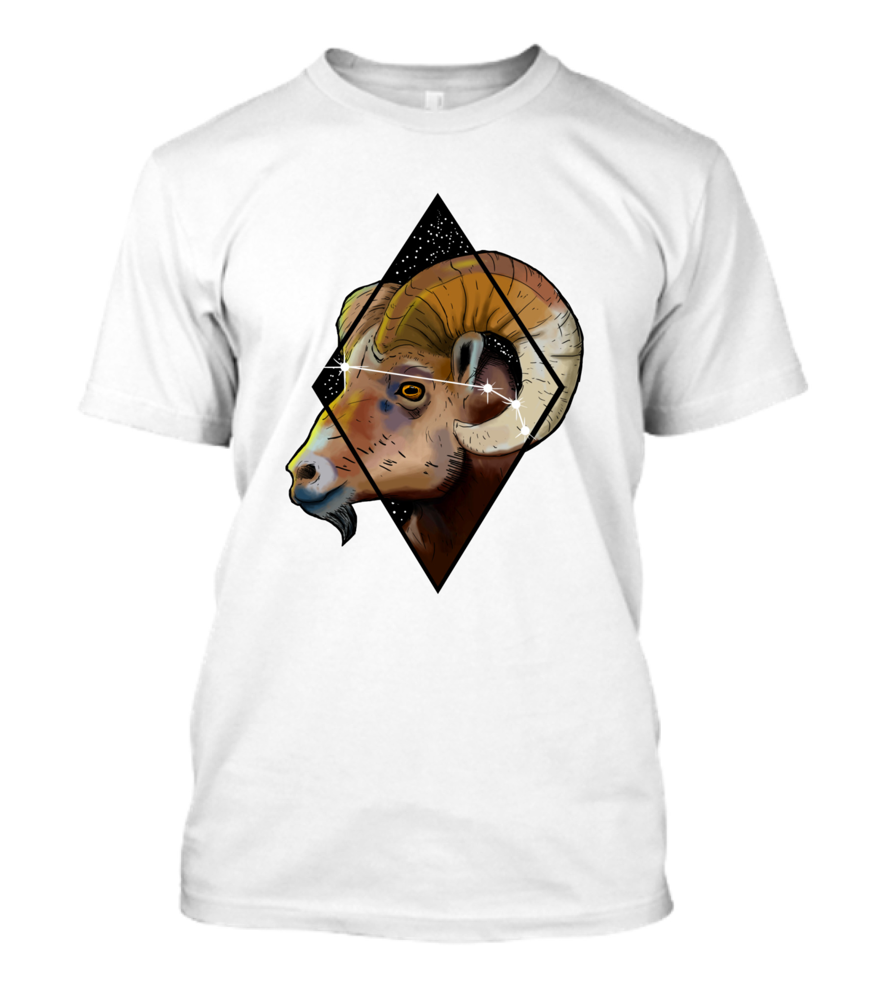 Aries Ram Starry Diamond 1041397 T-Shirt