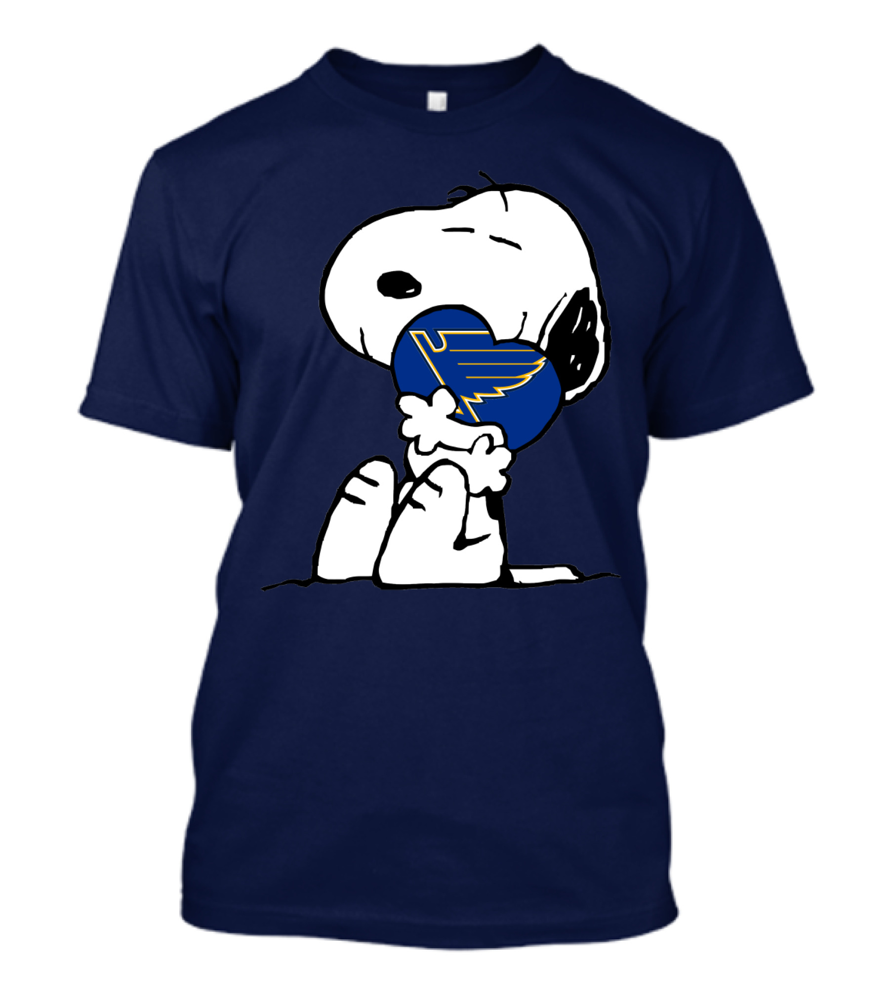 Snoopy Hugging St. Louis Blues T-Shirt