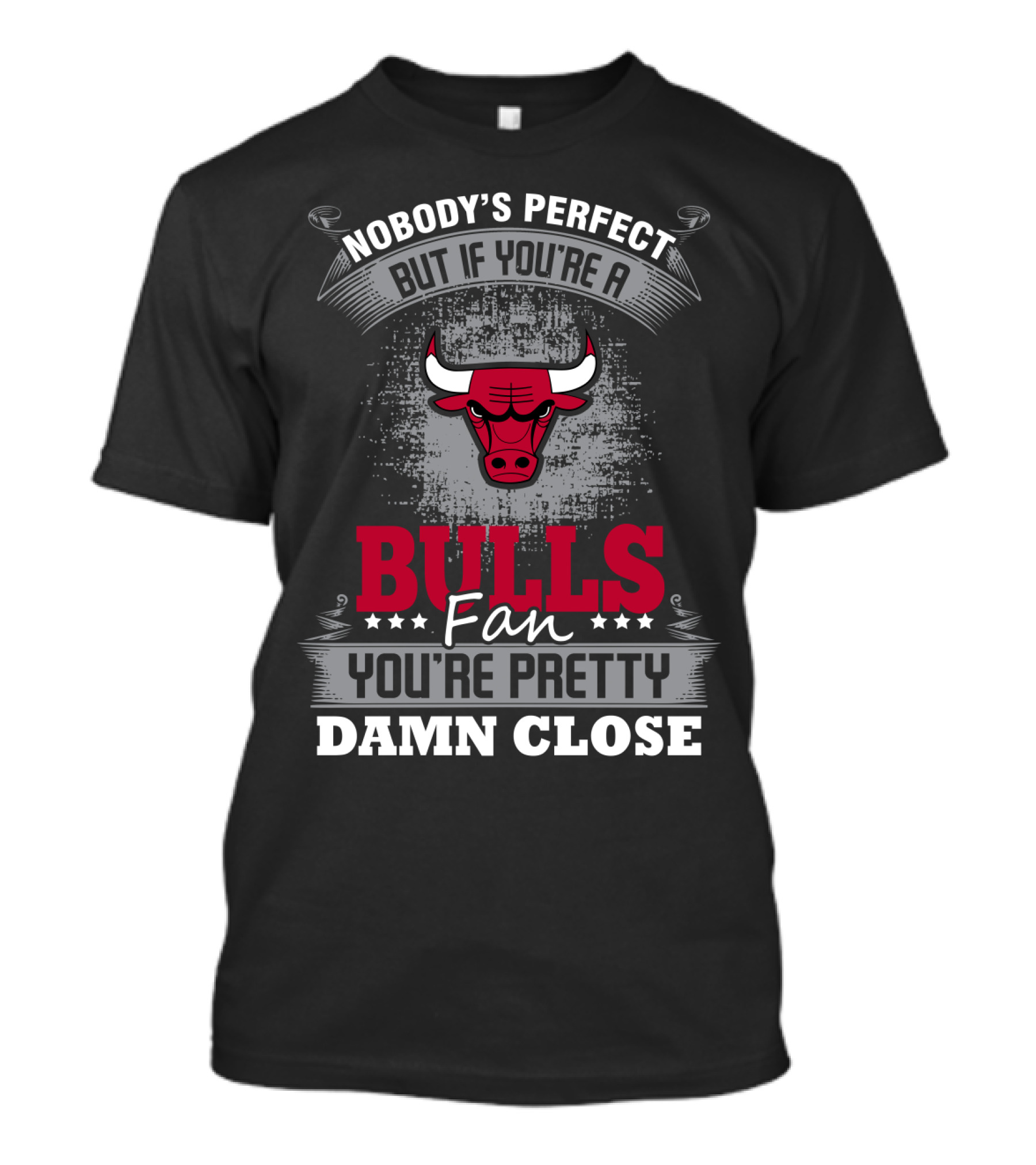 Nobody's Perfect But If You're A Bulls Fan You're Pretty Damn Close T-Shirt
