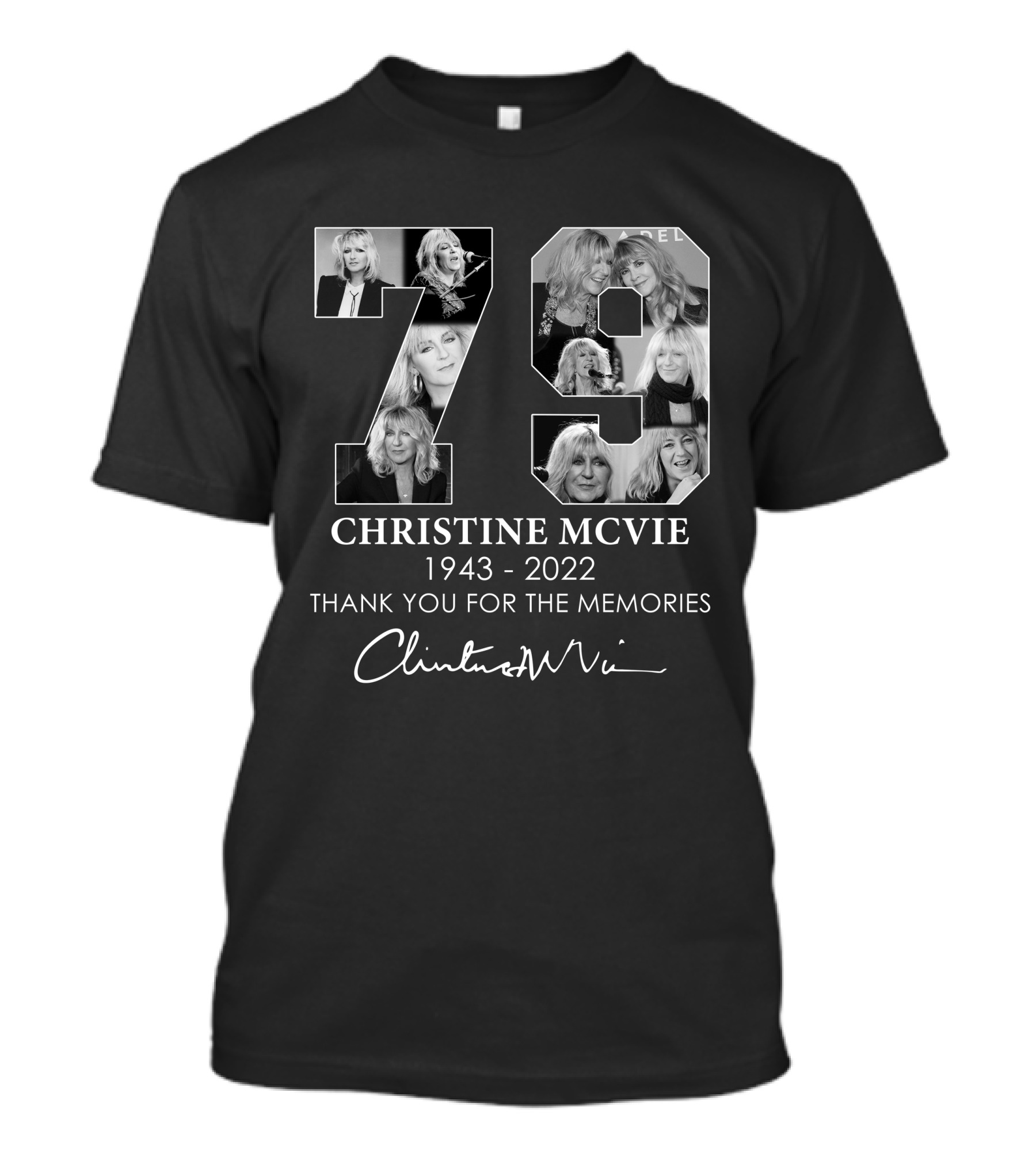 Style FM 22 Christine Faces Collage 79 T-Shirt