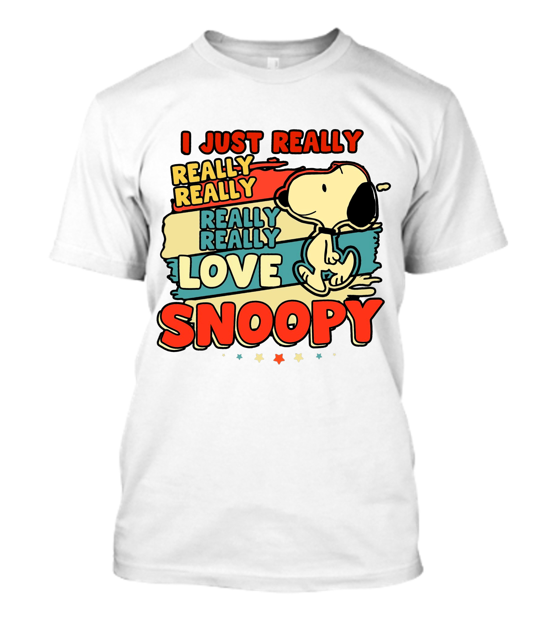 I Just Really Really Really Really Love Snoopy T-Shirt