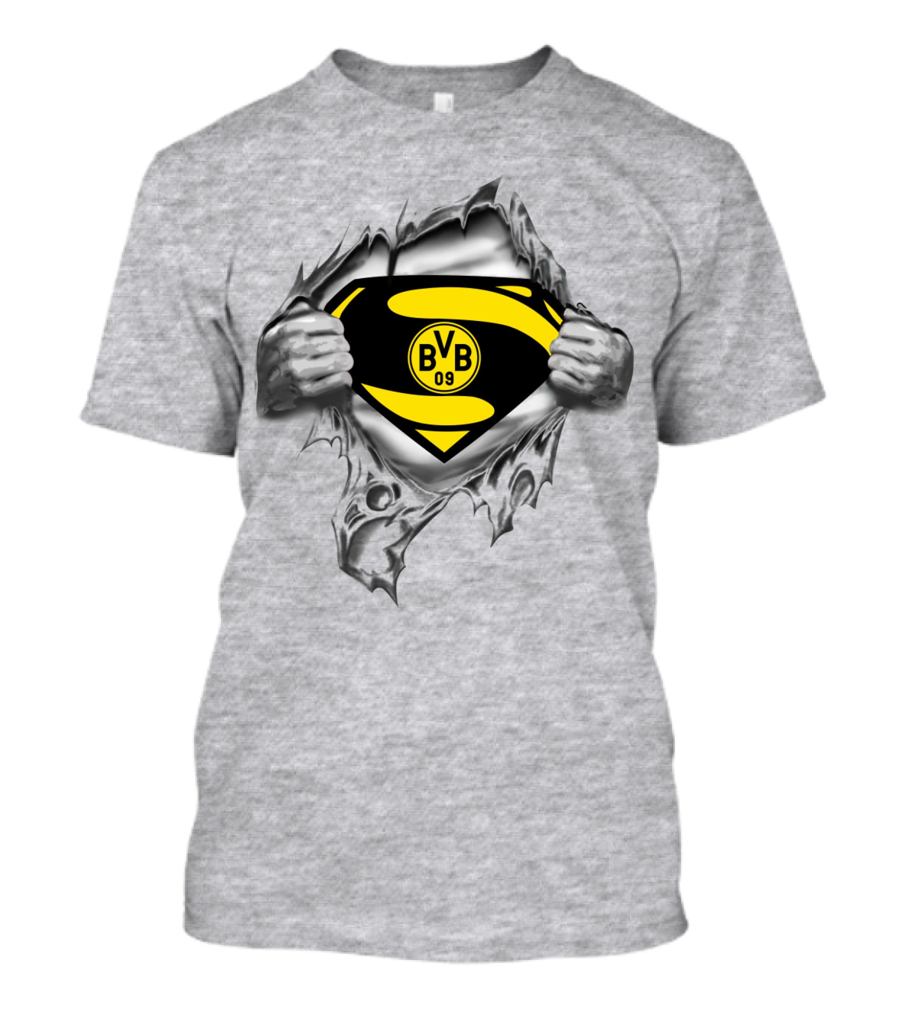 Bvb 09 Dortmund Super Logo Burst T-Shirt