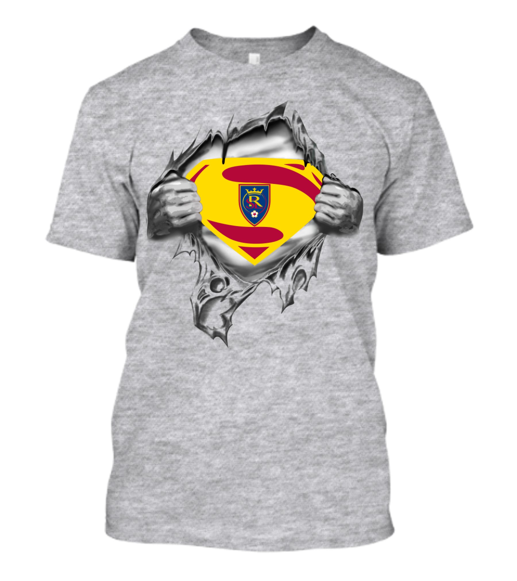 Real Salt Lake Superhero Crest T-Shirt