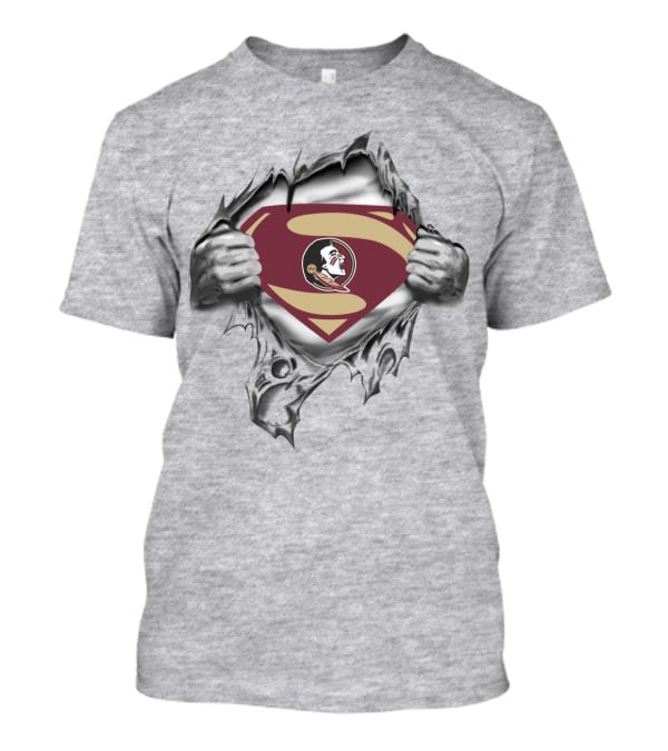 Florida State Seminoles Superhero Logo T-Shirt
