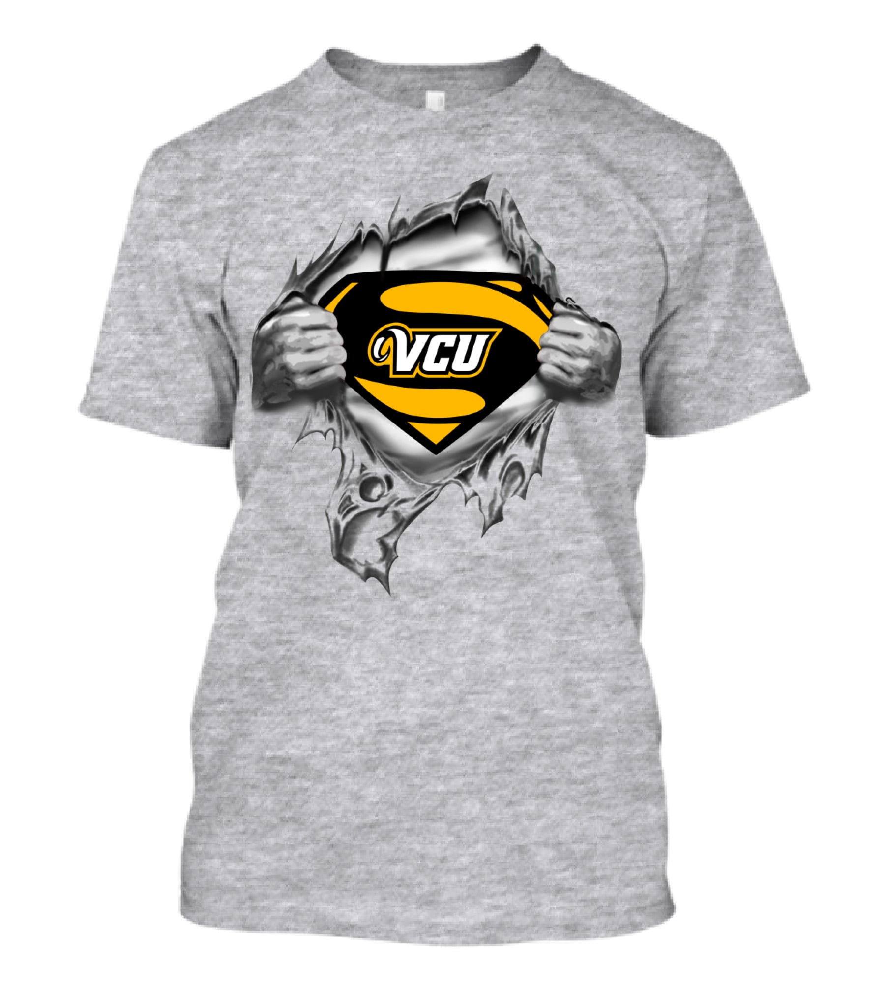 Vcu Rams Superman T-Shirt