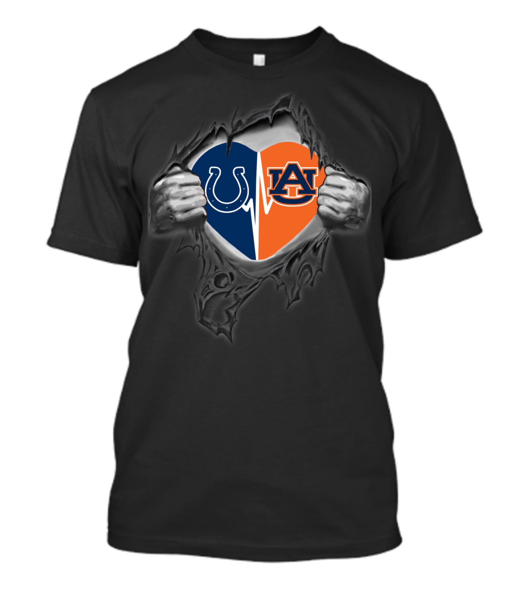 Colts Auburn Heart T-Shirt