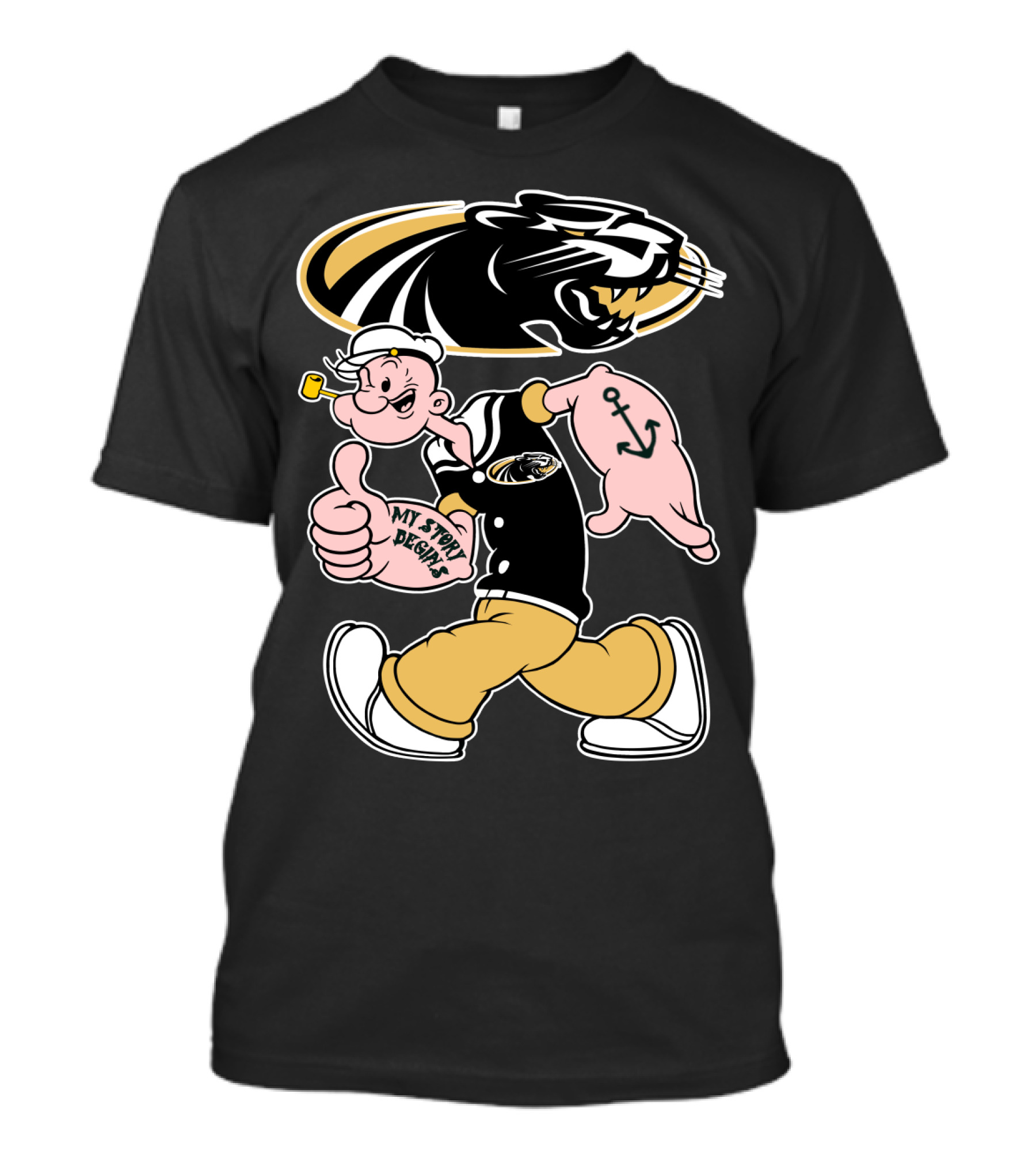 Milwaukee Panthers My Story Designs T-Shirt