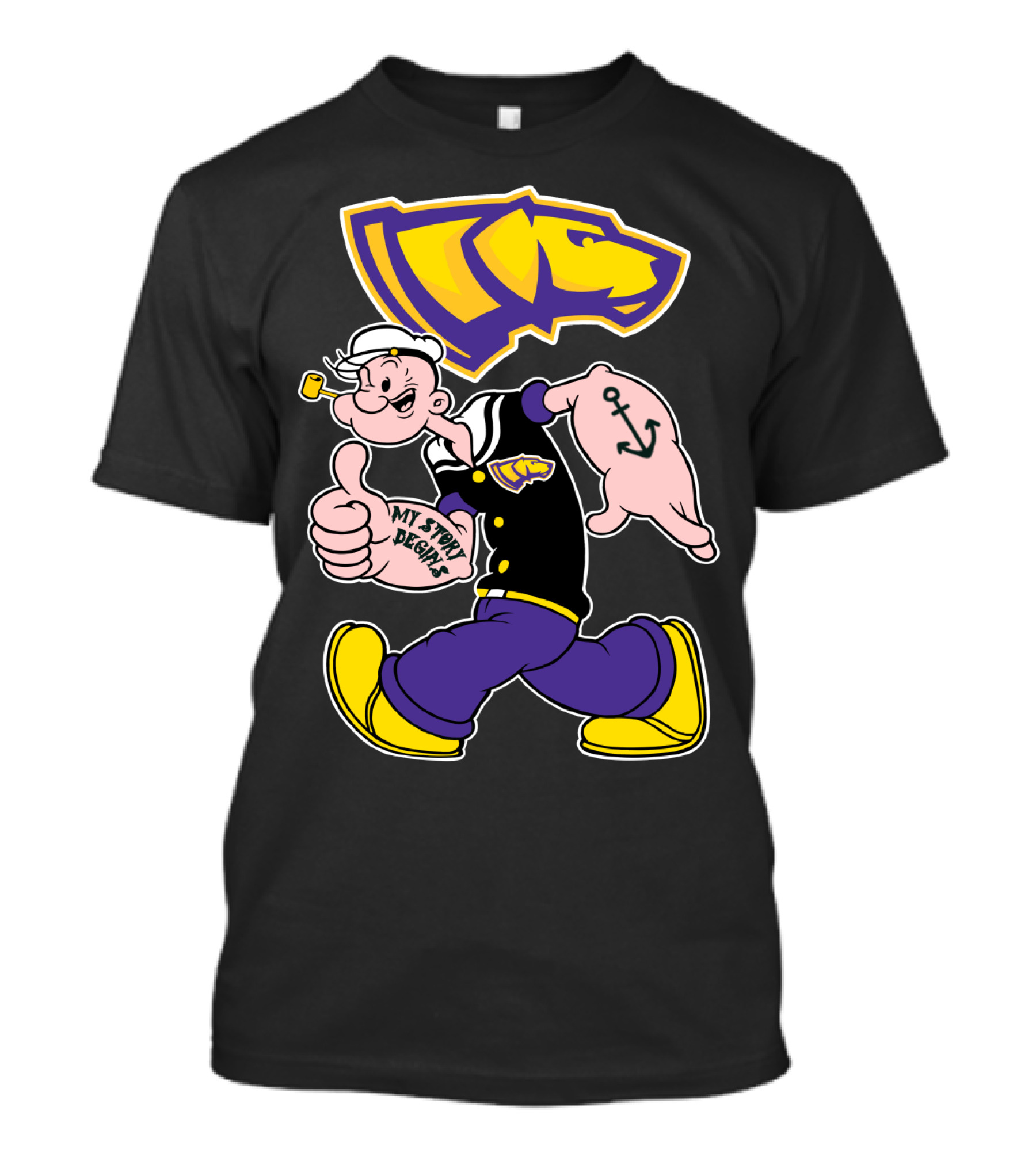 Stevens Point Pointers My Story Begins T-Shirt