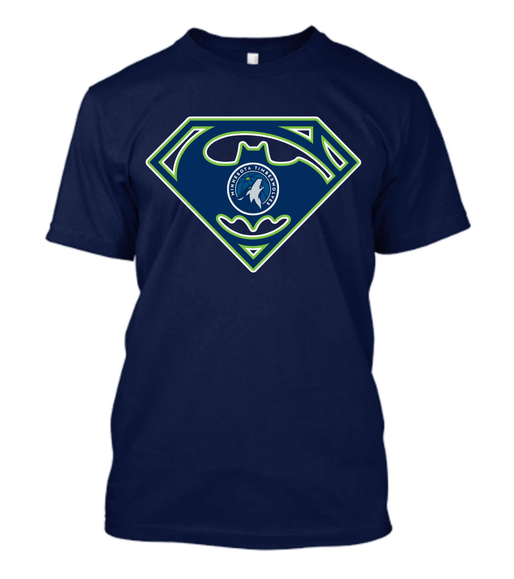 Superhero Minnesota Timberwolves Logo 173 T-Shirt
