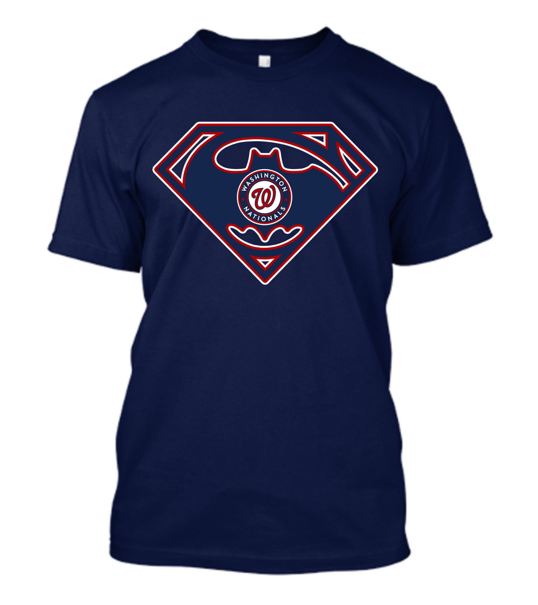 Washington Nationals Superman Batman T-Shirt