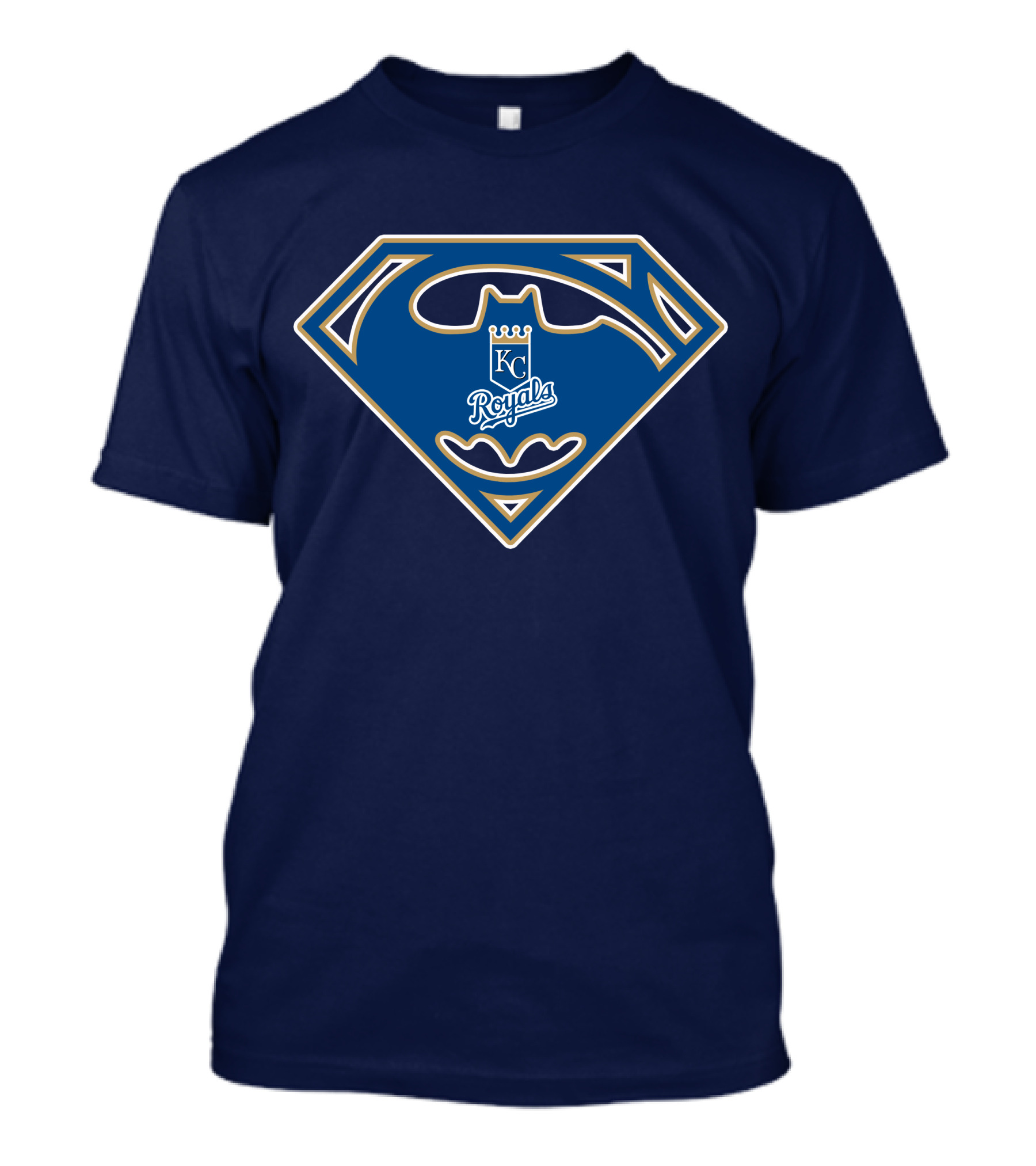 Kansas City Royals Batman Superman T-Shirt