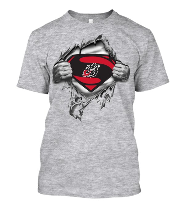 Moorhead State Dragons Superman Emblem T-Shirt