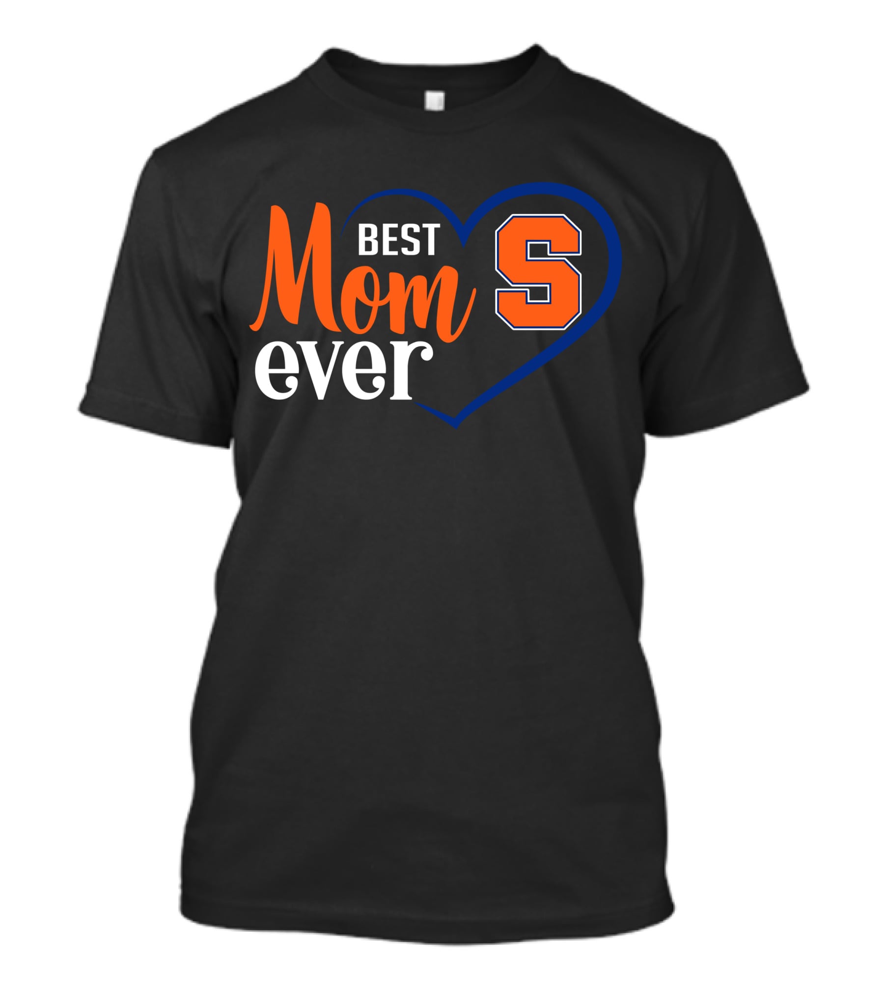 Best Mom Ever Syracuse Orange Heart S T-Shirt